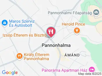 Pausa Apátsági Kávéház Pannonhalma a térképen