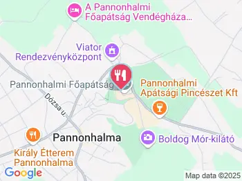 VIATOR Apátsági Étterem és Borbár Pannonhalma a térképen
