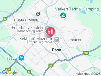 Arany Griff Hotel Étterem Pápa a térképen
