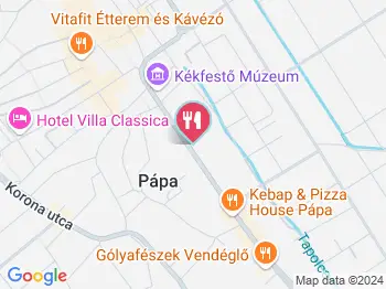 Csiribiri Tortaműhely Pápa a térképen