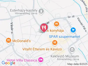 Galéria Bisztró Pápa a térképen