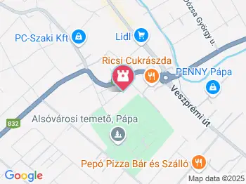 Júlia Babaháza Porcelánbaba Múzeum Pápa a térképen