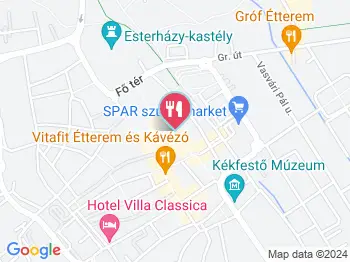 Pannonia Reformata Kávézó & Vinotéka Pápa a térképen