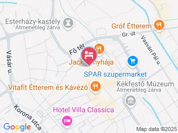 Vero-Hotel Arany Griff Pápa a térképen