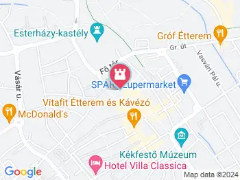 Vízöntő-díszkút Pápa a térképen