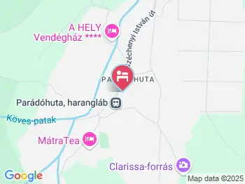 Óhuta Nyaraló Parád a térképen