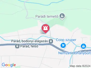 Palóc Ház Parád a térképen