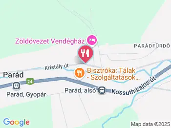 Ambrosia Cukrászda & Kávéház Parádfürdő a térképen