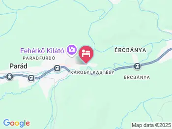 Boróka Panzió Parádfürdő a térképen