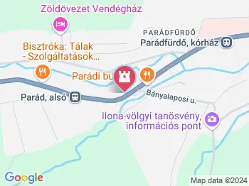 Cifra Istálló és Kocsimúzeum Parádfürdő a térképen