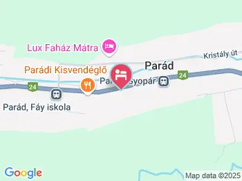 Gesztenyés Kisvendéglő & Panzió Parádfürdő a térképen