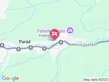 Júlia Panzió Parádfürdő a térképen