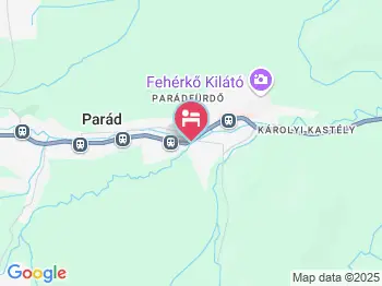 Muskátli Vendégfogadó Parádfürdő a térképen