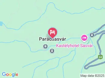 Hegyipatak Panzió Parádsasvár a térképen