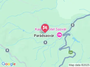 Kônig Vendégház Parádsasvár a térképen