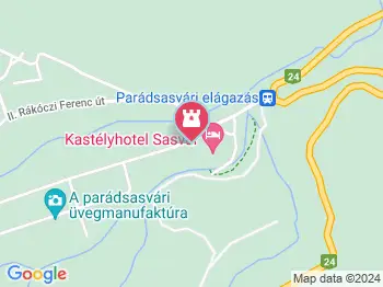 Károlyi Kastély Parádsasvár a térképen