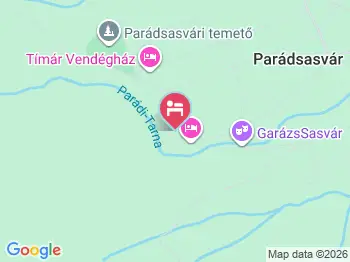 LélekZug Mátra Parádsasvár a térképen