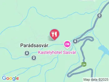 St. Hubertus Panzió és Étterem Parádsasvár a térképen