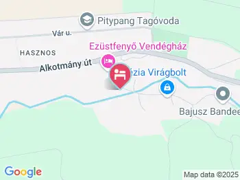 Ezüstfenyő Vendégház Pásztó a térképen