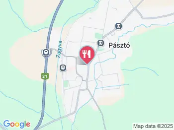 Ózon Ételbár és Pizzéria Pásztó a térképen