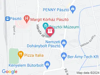 Varázsvölgy - Szalay Malom Pásztó a térképen