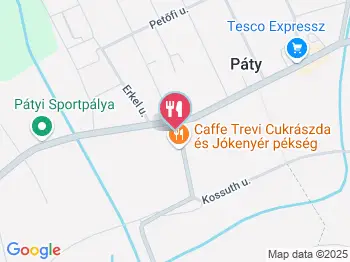 Caffe Trevi Cukrászda Páty a térképen