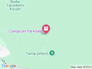 Csergezán Pál-kilátó Páty a térképen