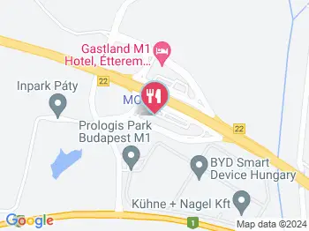 Fresh Corner Páty a térképen