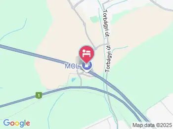 Gastland M1 Hotel Páty a térképen