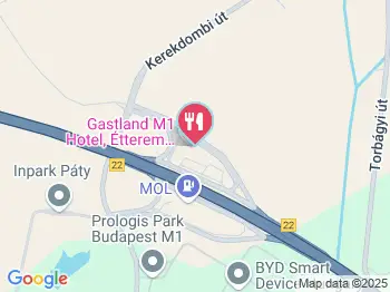 Marché Bistro Páty a térképen