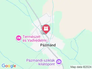 Pázmándi Tájház Pázmánd a térképen