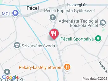 Édes Cukrászat Pécel a térképen