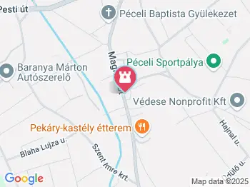 I. világháborús emlékmű Pécel a térképen