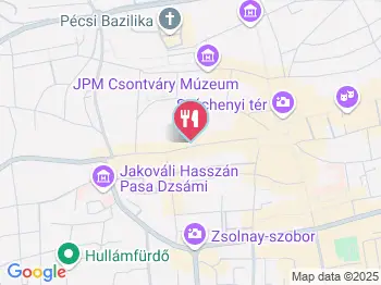 Balkán Bisztró Pécs a térképen