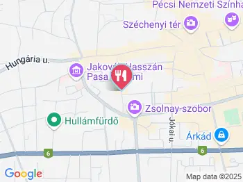 Bamboo Kínai Étterem Pécs a térképen