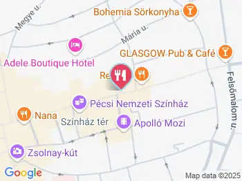 Bellagio Étterem Pécs a térképen