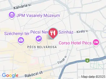 Caflisch Cafe Pécs a térképen