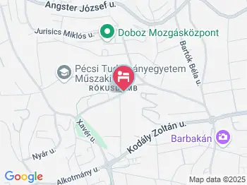 Centrum Apartmanhotel Pécs a térképen