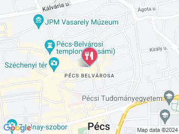 Ciao Bella Cukrászda Pécs a térképen