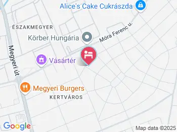 Csigaház Apartman Pécs a térképen