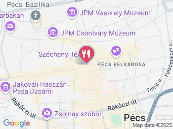 Duna Döner Pécs a térképen