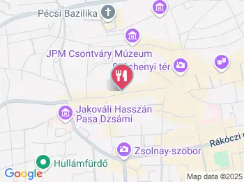 Egylet Sörkert, Bár & Grill Pécs a térképen