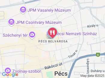 Filter Pécs a térképen