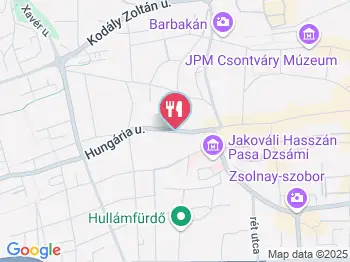 Flekken Étterem Pécs a térképen