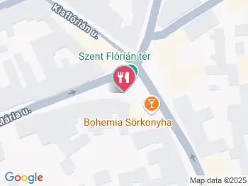 Bohemia Sörkonyha Pécs a térképen