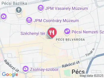 Főtér Bár Pécs a térképen