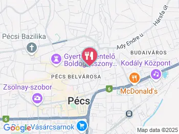 Fragola Pécs Pécs a térképen