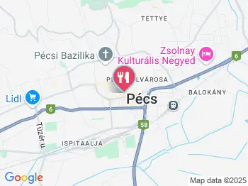 Fry - Söröző a Sültkrumplihoz Pécs a térképen