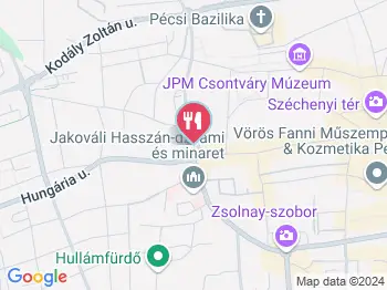 Fusion Grill Pécs a térképen