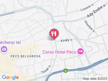 Glasgow Pub & Café Pécs a térképen